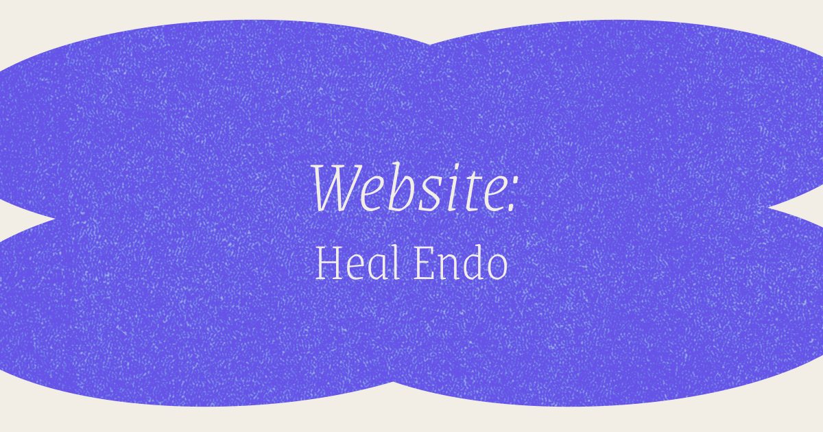 Book - Beating Endo-4 Website - Heal Endo